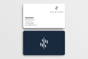 Diseño de Tarjeta de Presentación por Uttom 2 para este proyecto | Diseño: #23027740