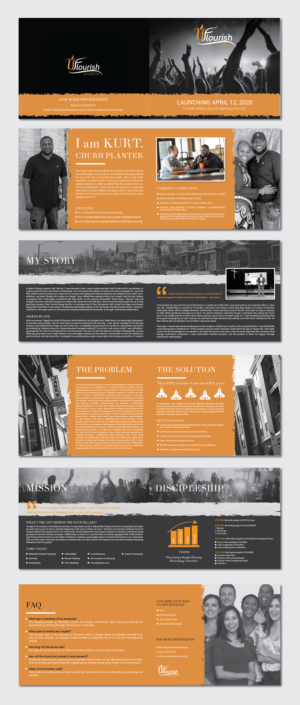 12 page New Church Launch Booklet | Magazine Design by alex989