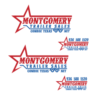 Logo Design by sherman for Montgomery Trailer Sales, Inc | Design: #23038615