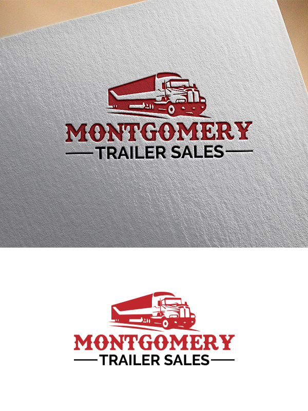 Diseño de Logo por Jasmine.Designs para Montgomery Trailer Sales, Inc | Diseño #23024427