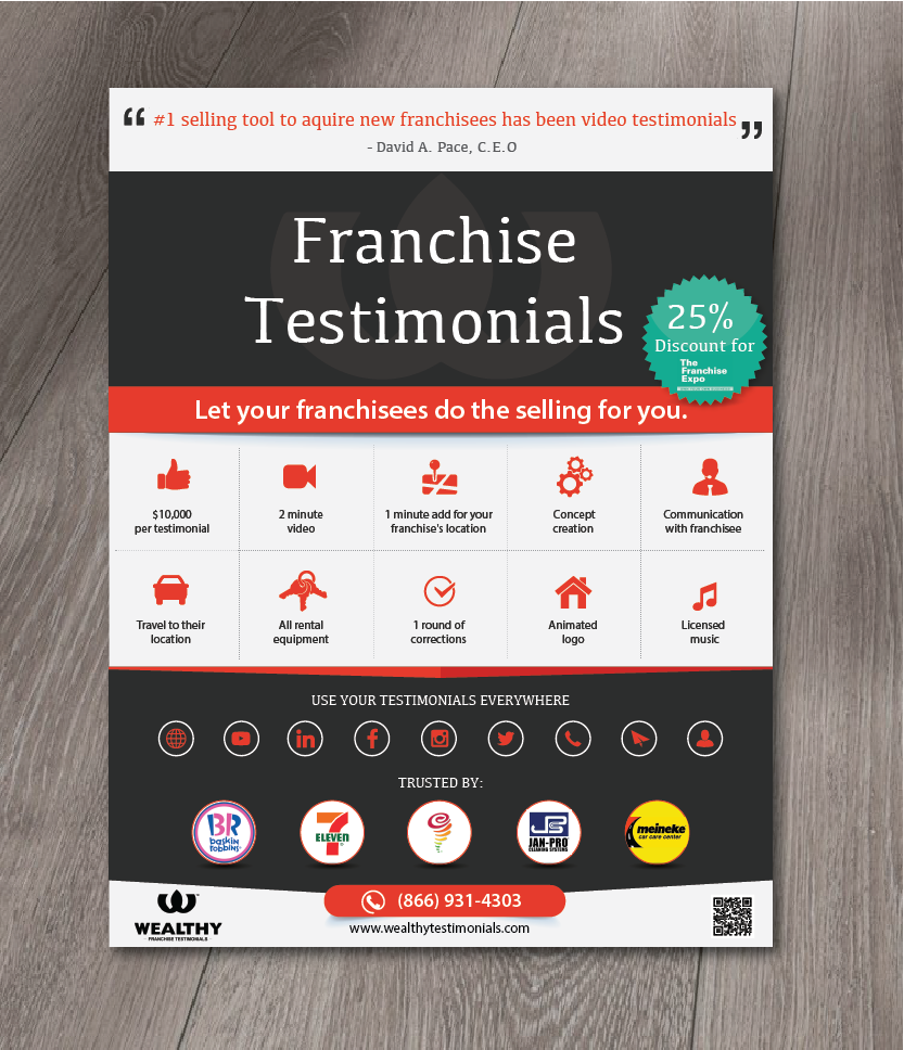 Diseño de Flyer por alex989 para Wealthy Commercials | Diseño #23027599