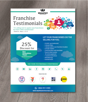 Wealthy Co Trade Show Flyer | Diseño de Flyer por alex989