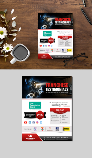 Design de Flyer par debdesign pour Wealthy Commercials | Design : #23039658