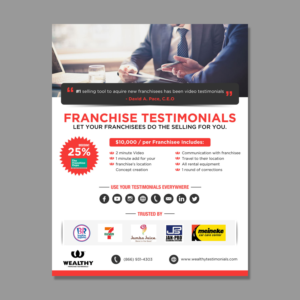 Wealthy Co Trade Show Flyer | Diseño de Flyer por aspiremedia