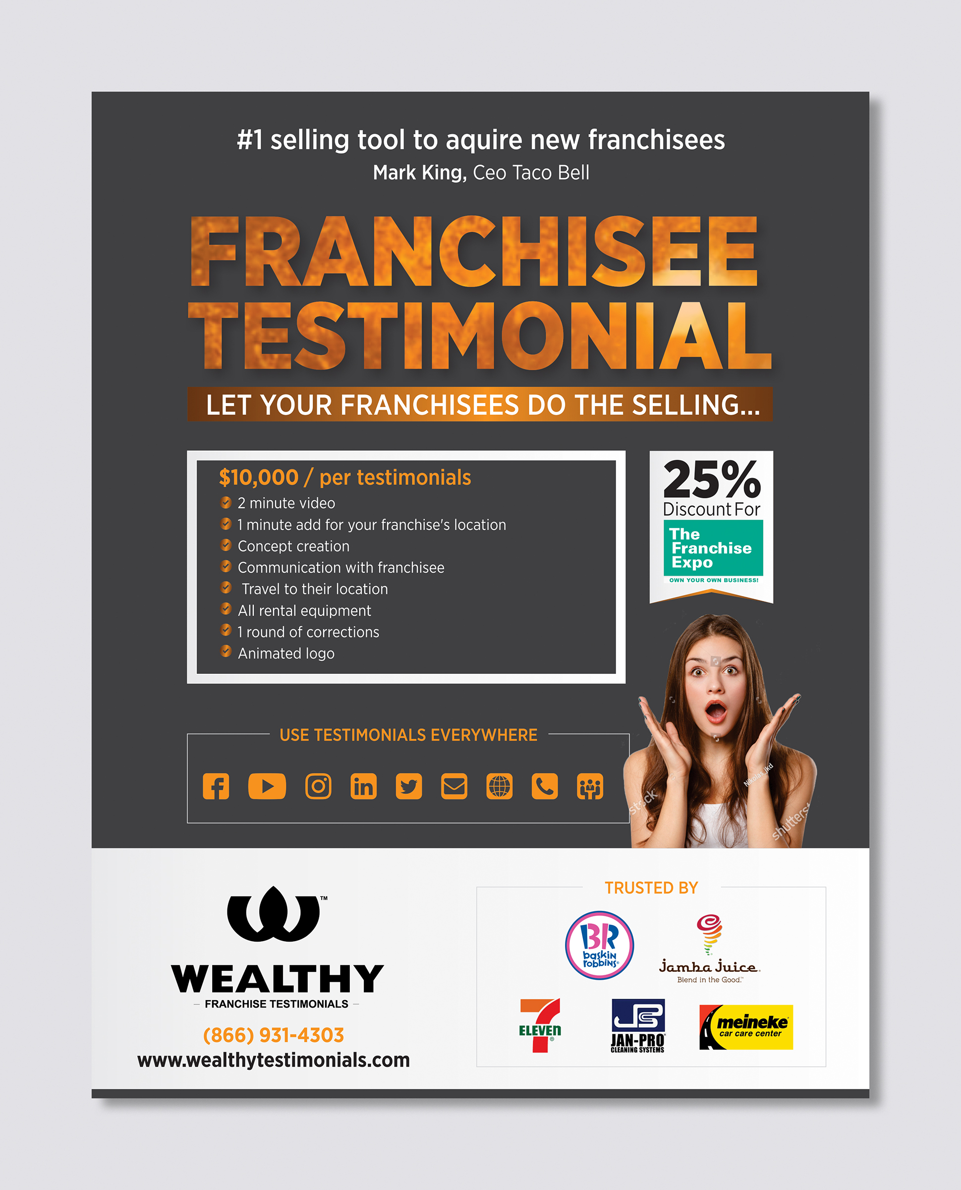 Flyer Design by D Creative for Wealthy Commercials | Design #23033594