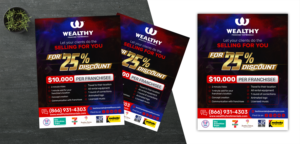 Wealthy Co Trade Show Flyer | Diseño de Flyer por SAI DESIGNS