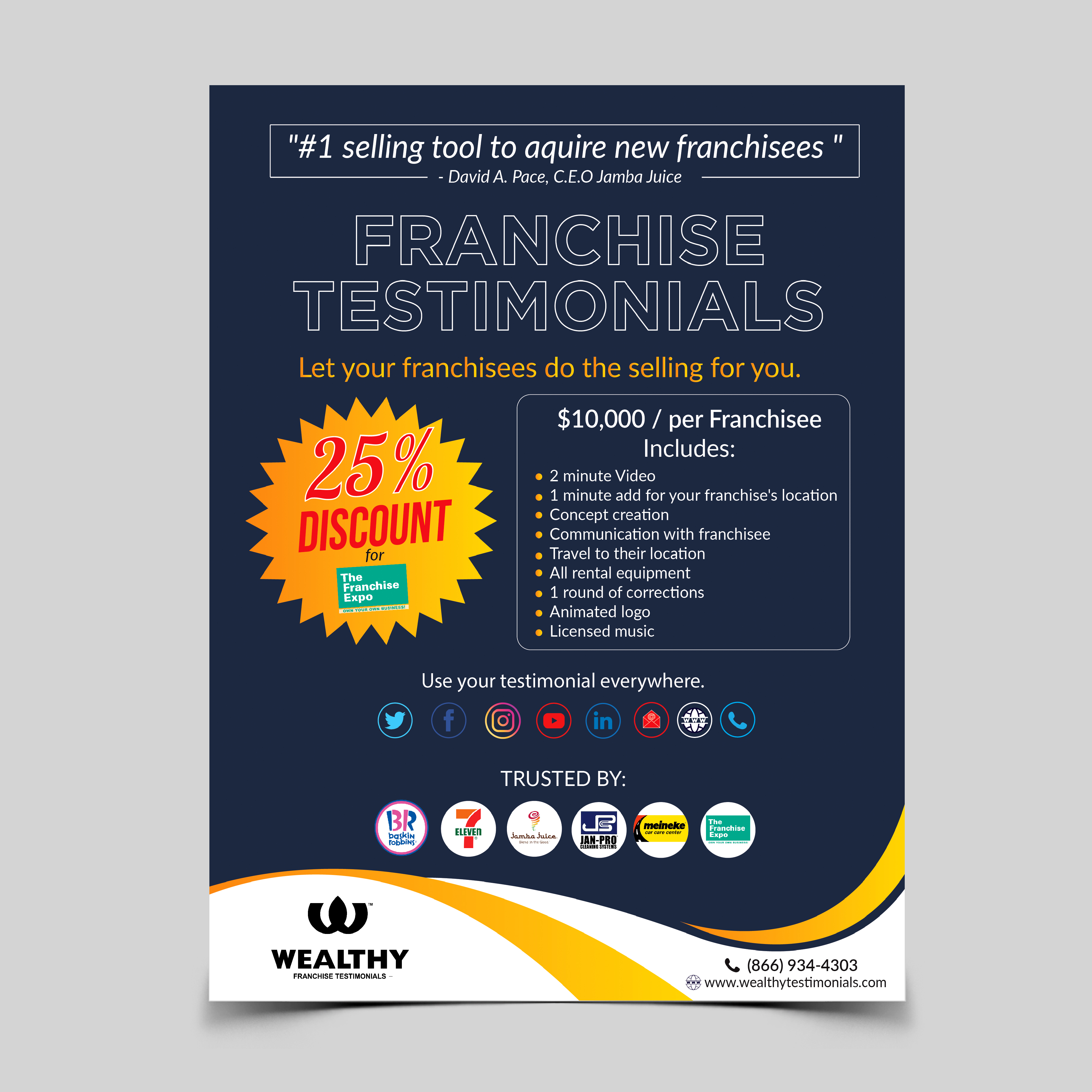 Flyer Design by Mishuy for Wealthy Commercials | Design #23035418
