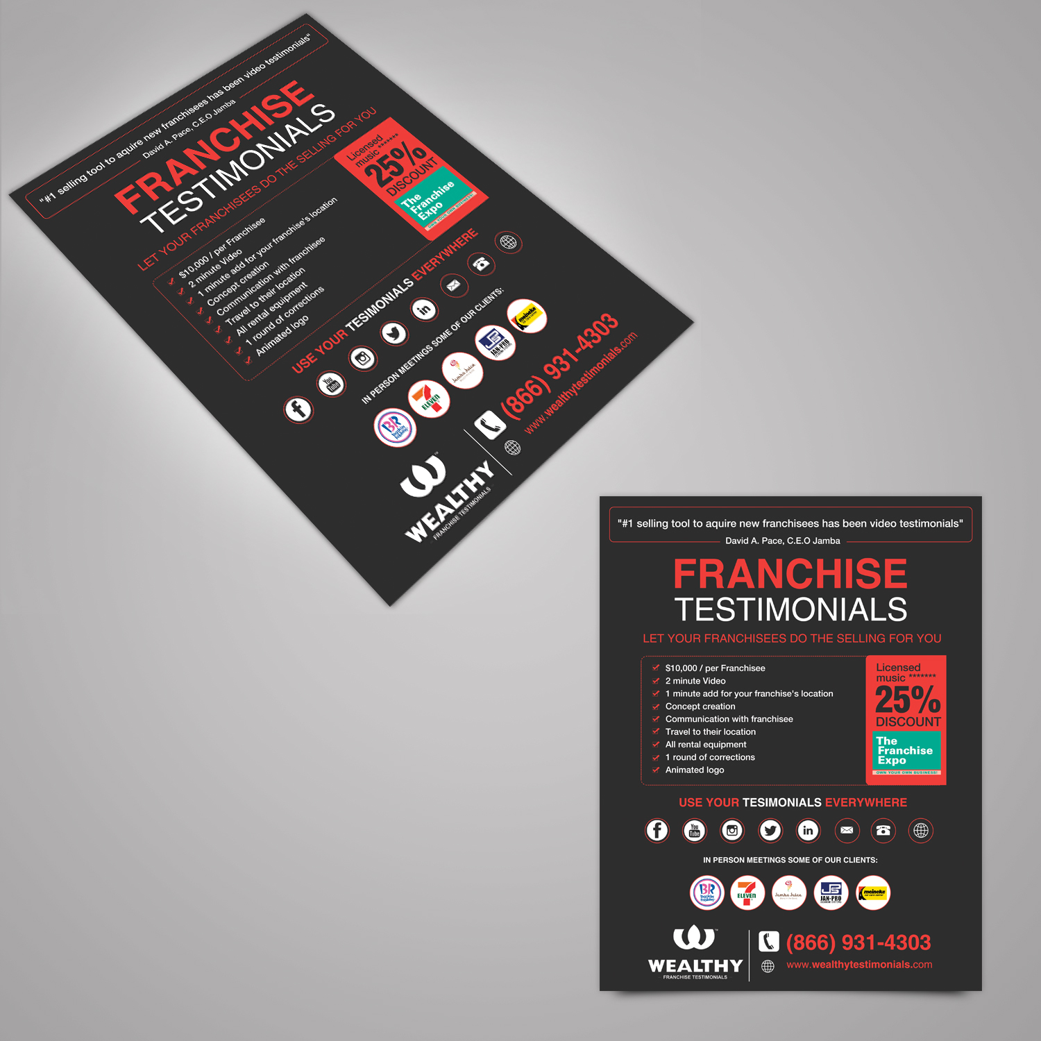 Diseño de Flyer por TuktukiShree para Wealthy Commercials | Diseño #23037024