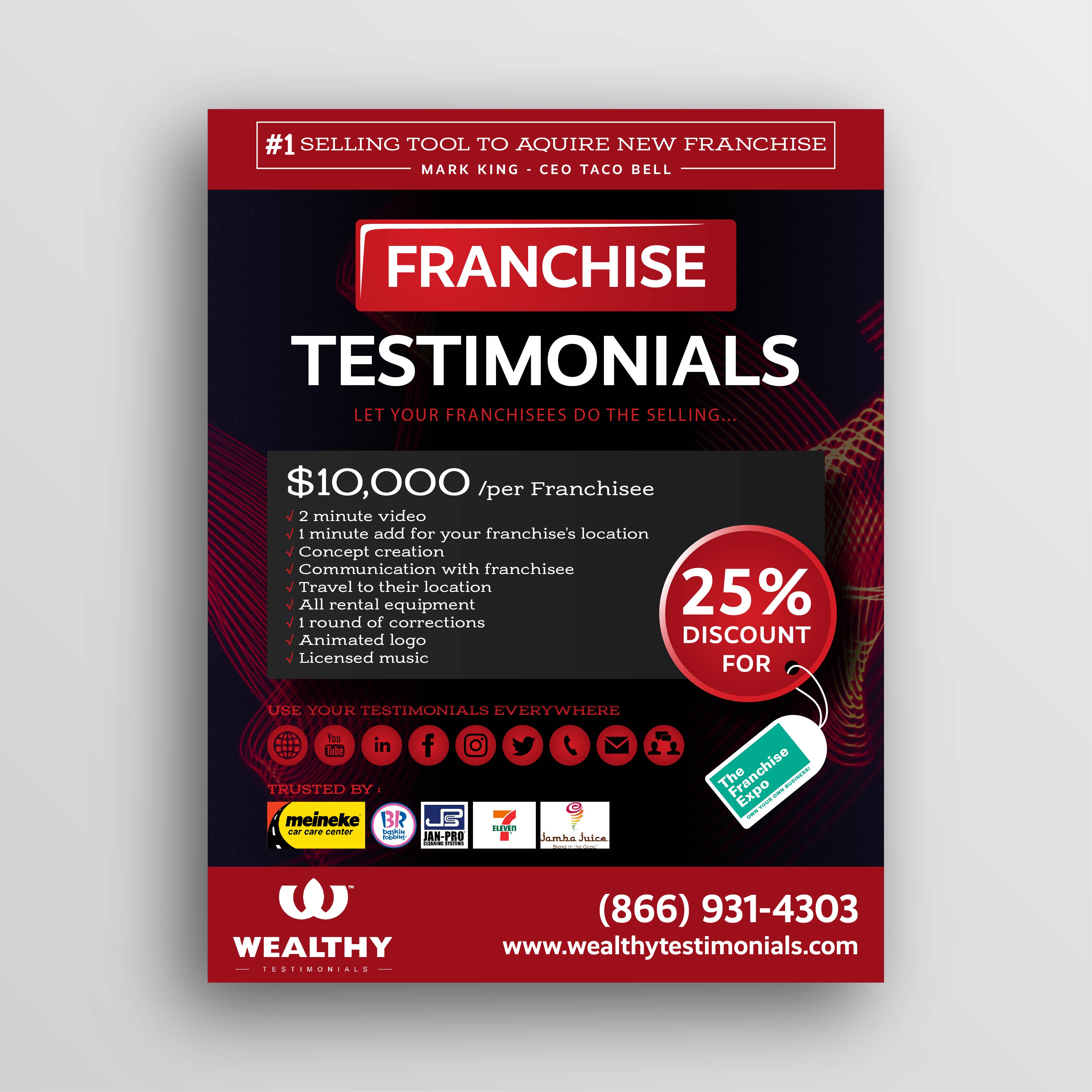 Diseño de Flyer por Aistikart para Wealthy Commercials | Diseño #23045016