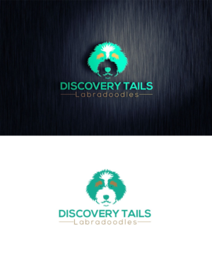 Discovery Tails Labradoodles | Logo Design by madeline 3