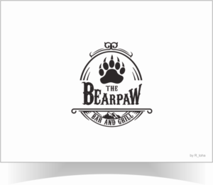The BEAR PAW BAR & GRILL | Logo Design by r-toha