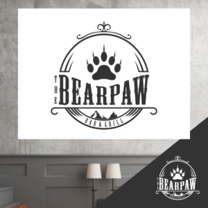 The BEAR PAW BAR & GRILL | Logo-Design von Gerald Design 3