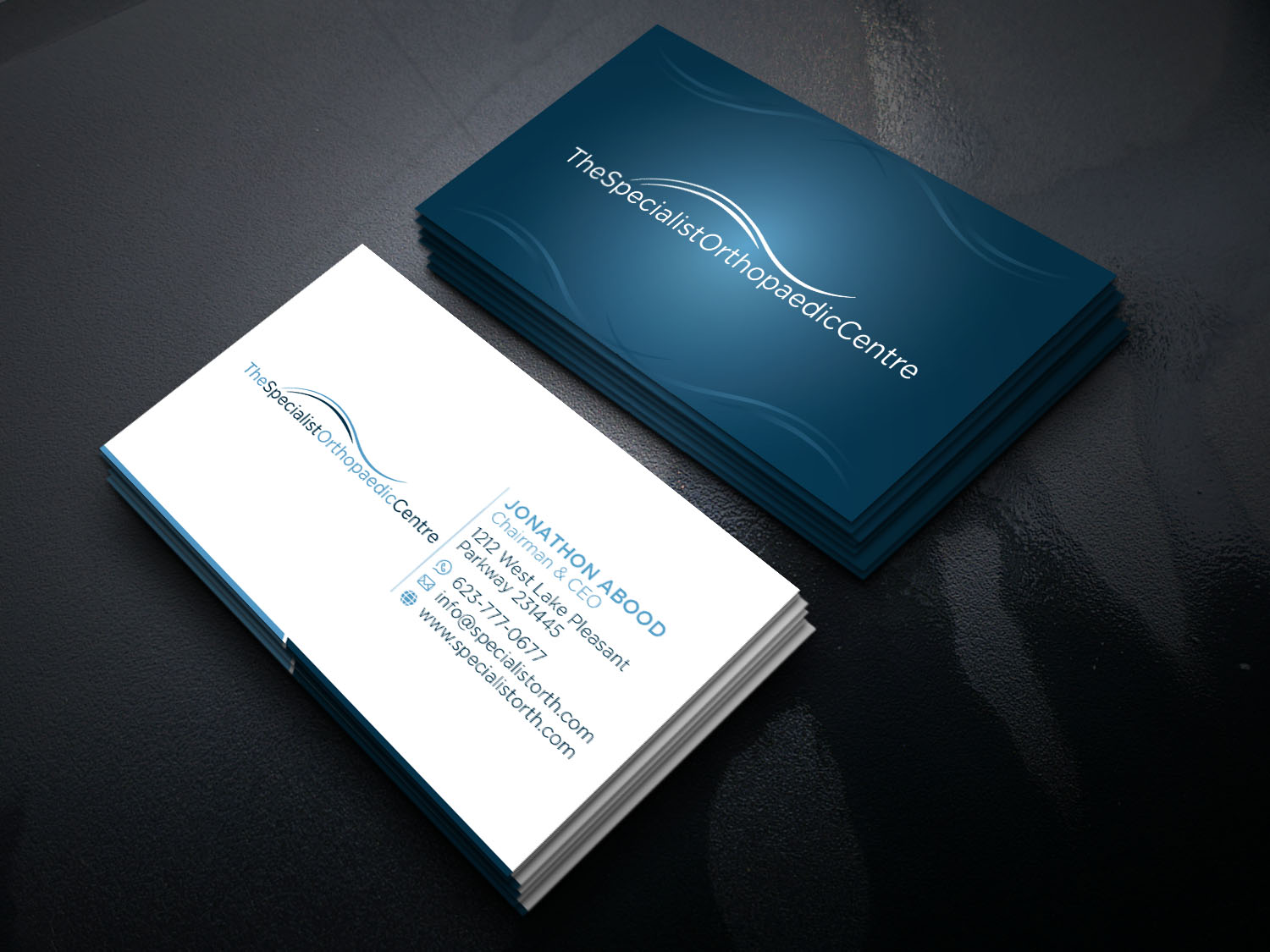 Design de Carte de Visite par Verified artistry pour The Specialist Orthopaedic Centre | Design #23049421