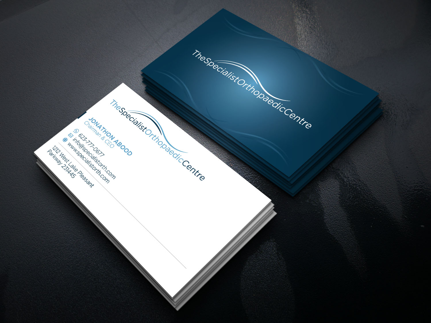 Design de Carte de Visite par Verified artistry pour The Specialist Orthopaedic Centre | Design #23049422