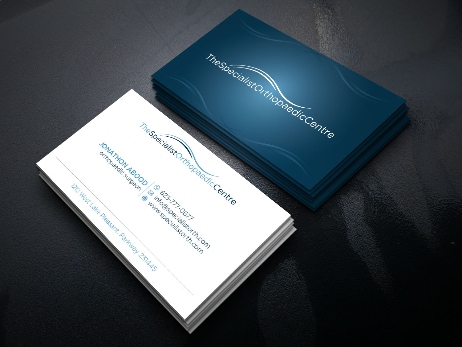 Design de Carte de Visite par Verified artistry pour The Specialist Orthopaedic Centre | Design #23049423