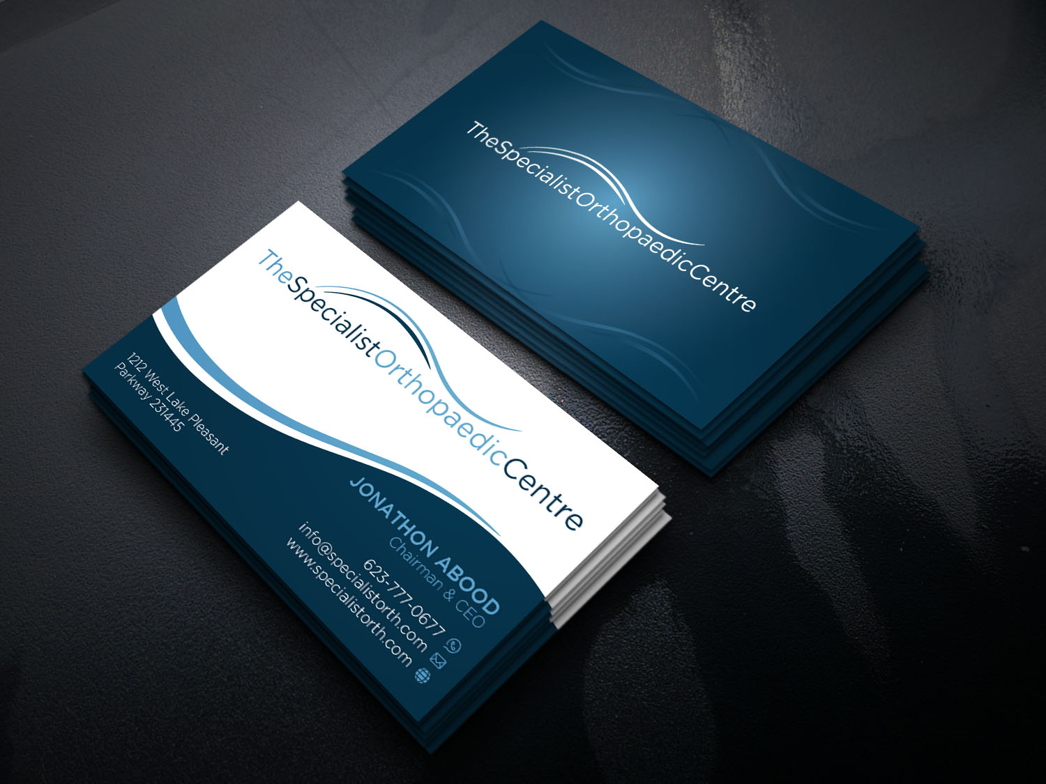 Design de Carte de Visite par Verified artistry pour The Specialist Orthopaedic Centre | Design #23049424