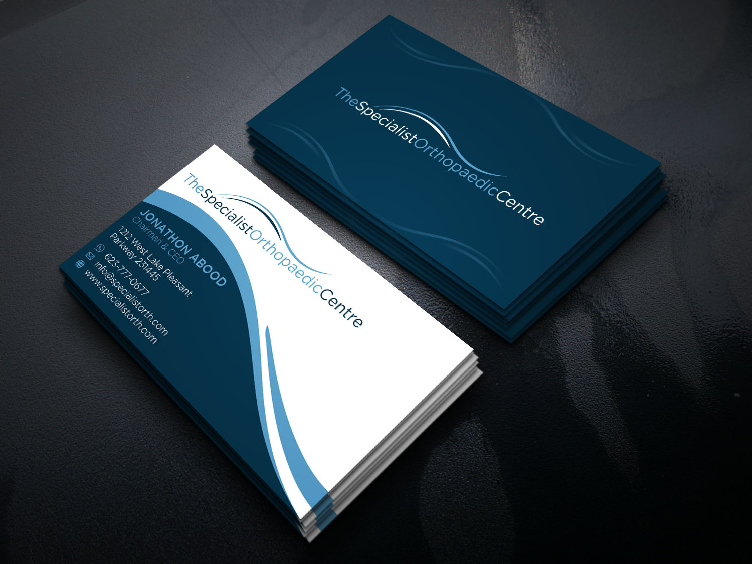 Business Card Design by Verified artistry for The Specialist Orthopaedic Centre | Design #23049428