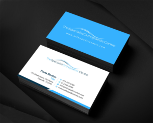 Visitenkarten-Design von Infinitive Technology für The Specialist Orthopaedic Centre | Design: #23031864
