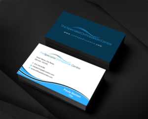 Visitenkarten-Design von Infinitive Technology für The Specialist Orthopaedic Centre | Design: #23031868