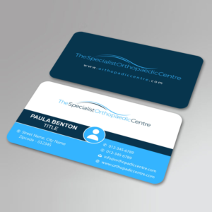 Business Card Design by Infinitive Technology for The Specialist Orthopaedic Centre | Design: #23032599