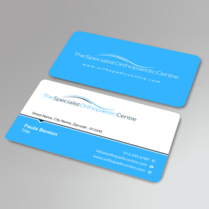 Business Card Design by Infinitive Technology for The Specialist Orthopaedic Centre | Design: #23032607