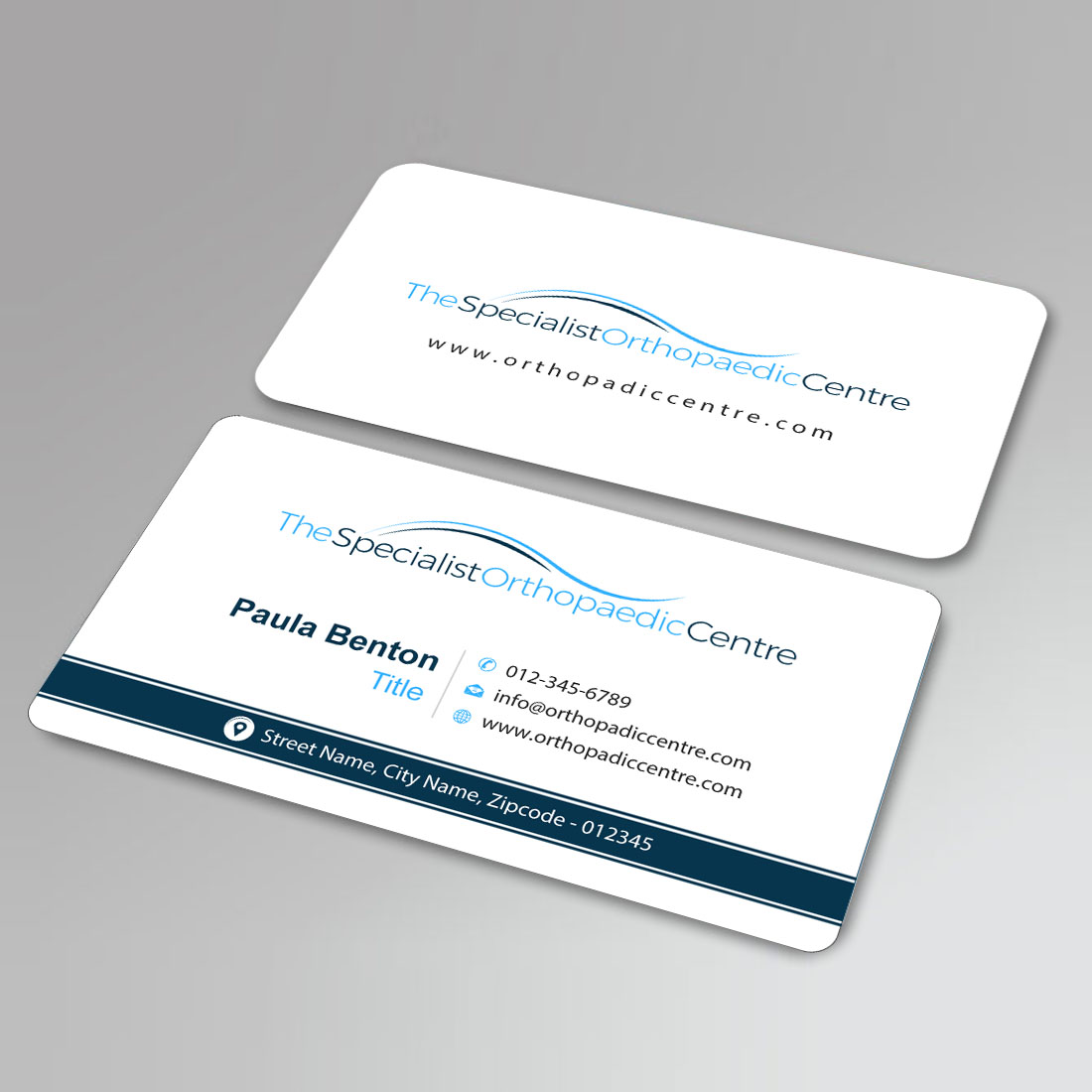 Visitenkarten-Design von Infinitive Technology für The Specialist Orthopaedic Centre | Design #23032612