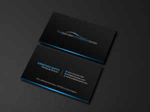 Business Card Design by Creations Box 2015 for The Specialist Orthopaedic Centre | Design: #23039557