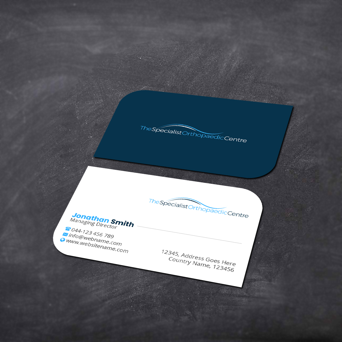 Business Card Design by Creations Box 2015 for The Specialist Orthopaedic Centre | Design #23039565