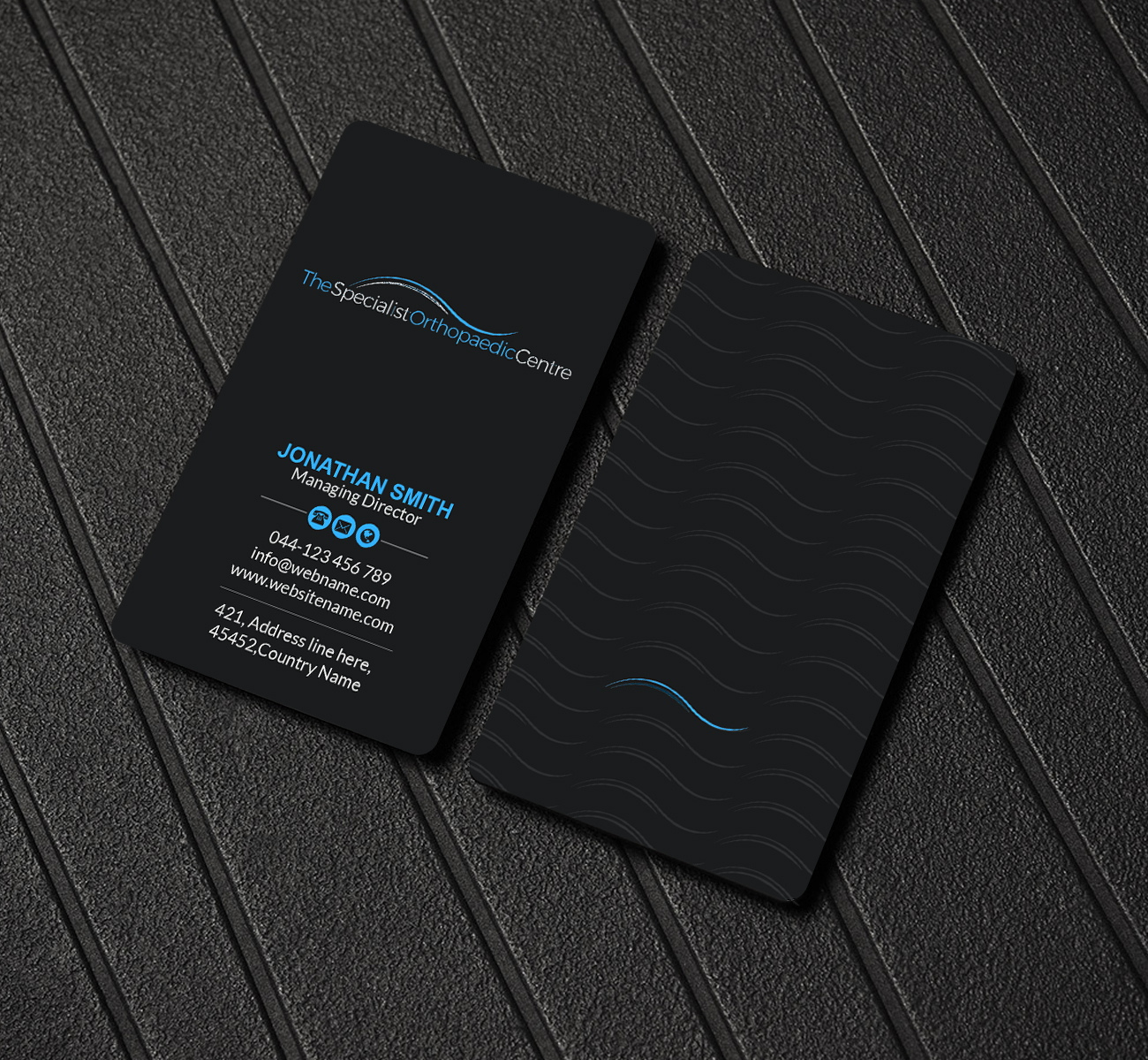 Business Card Design by Creations Box 2015 for The Specialist Orthopaedic Centre | Design #23039570