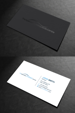 Business Card Design by LAXMI DESIGNHUB for The Specialist Orthopaedic Centre | Design: #23032325