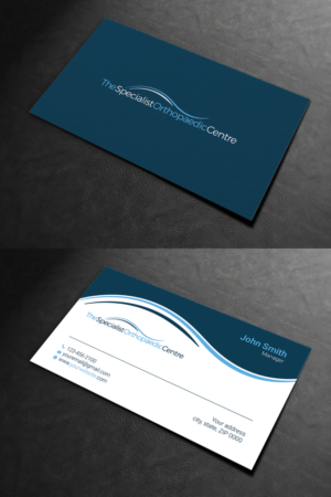 Business Card Design by LAXMI DESIGNHUB for The Specialist Orthopaedic Centre | Design: #23032337