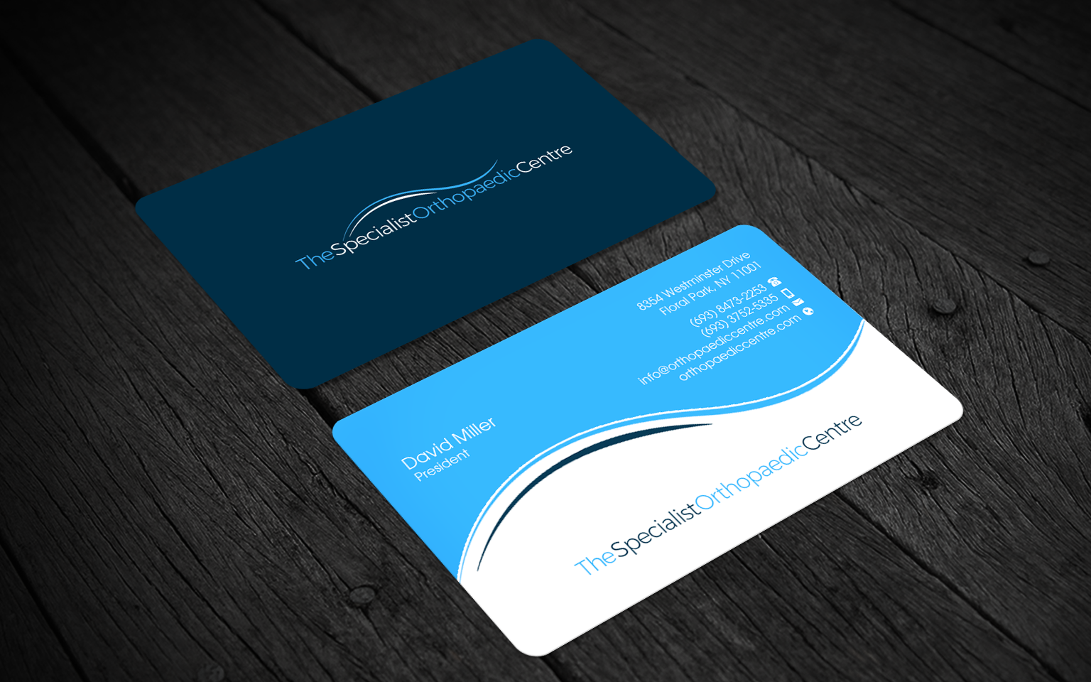 Business Card Design by Brand aid for The Specialist Orthopaedic Centre | Design #23034927