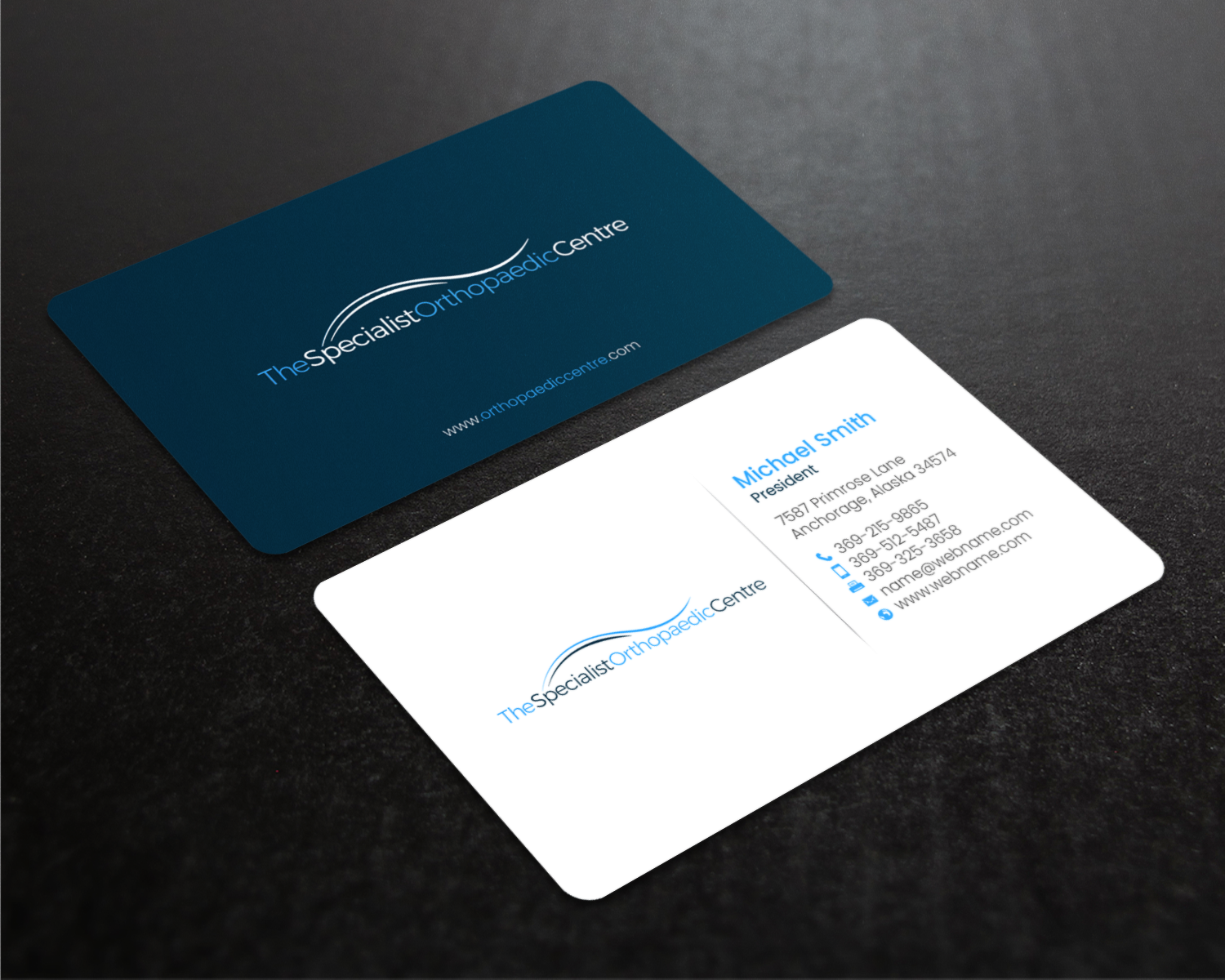 Business Card Design by chandrayaan.creative for The Specialist Orthopaedic Centre | Design #23031537
