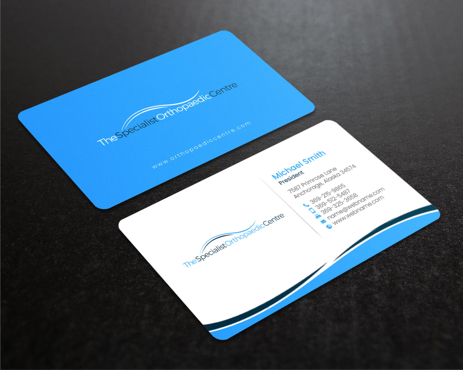 Business Card Design by chandrayaan.creative for The Specialist Orthopaedic Centre | Design #23031538