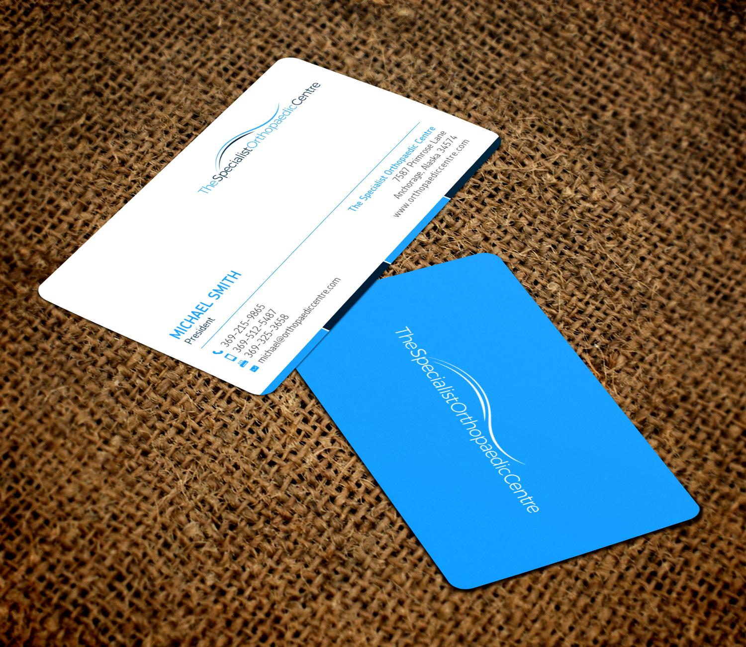 Business Card Design by chandrayaan.creative for The Specialist Orthopaedic Centre | Design #23033871
