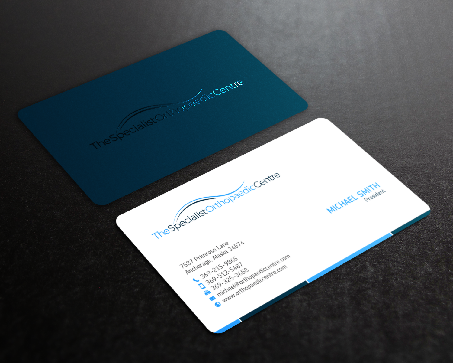 Business Card Design by chandrayaan.creative for The Specialist Orthopaedic Centre | Design #23036146