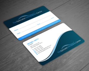 Business Card Design by chandrayaan.creative for The Specialist Orthopaedic Centre | Design: #23049046