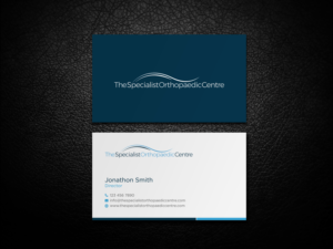 Design de Carte de Visite par mdreyad pour The Specialist Orthopaedic Centre | Design : #23036282