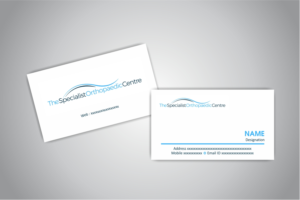 Business Card Design by Dave Paresh for The Specialist Orthopaedic Centre | Design: #23049700