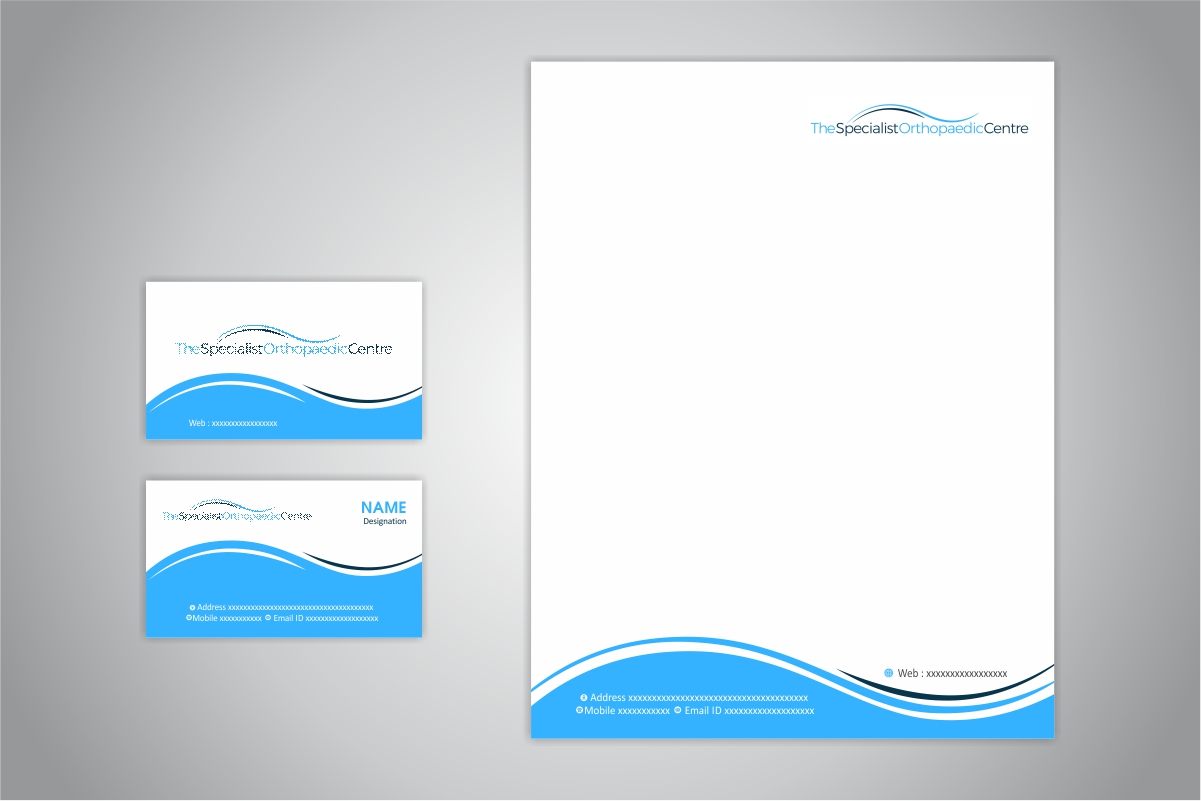 Business Card Design by Dave Paresh for The Specialist Orthopaedic Centre | Design #23049701