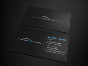 Design de Carte de Visite par Tripti Ranjan Gain pour The Specialist Orthopaedic Centre | Design : #23025171