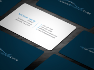 Design de Carte de Visite par Tripti Ranjan Gain pour The Specialist Orthopaedic Centre | Design : #23025180