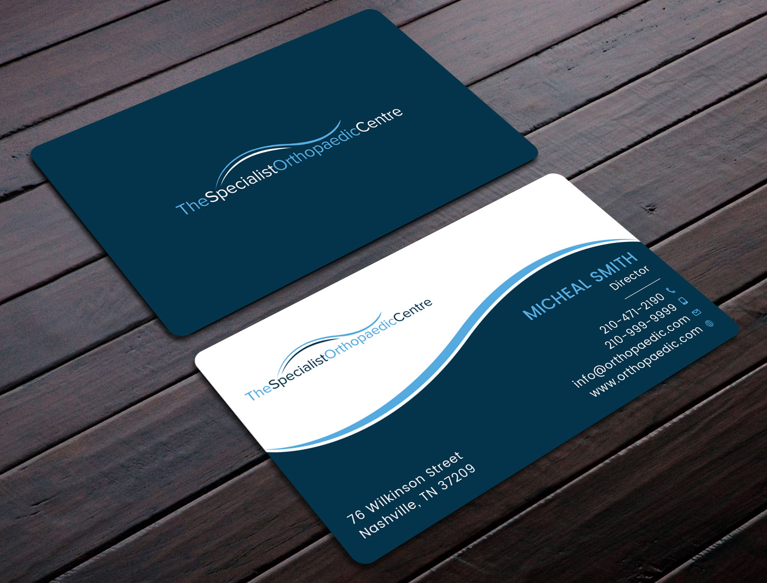 Design de Carte de Visite par Tripti Ranjan Gain pour The Specialist Orthopaedic Centre | Design #23025197