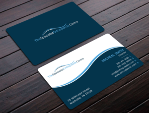 Design de Carte de Visite par Tripti Ranjan Gain pour The Specialist Orthopaedic Centre | Design : #23025197