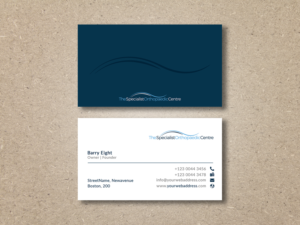 Design de Carte de Visite par Moumita_ pour The Specialist Orthopaedic Centre | Design : #23048895