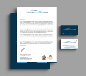 Business Card Design by R.design for The Specialist Orthopaedic Centre | Design: #23071006