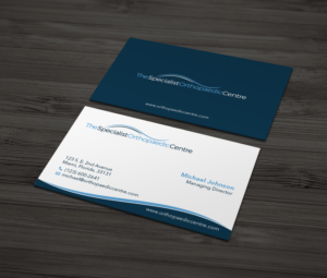 Business Card Design by MDesign for The Specialist Orthopaedic Centre | Design: #23039992