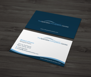 Business Card Design by MDesign for The Specialist Orthopaedic Centre | Design: #23039994