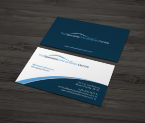 Business Card Design by MDesign for The Specialist Orthopaedic Centre | Design: #23039995