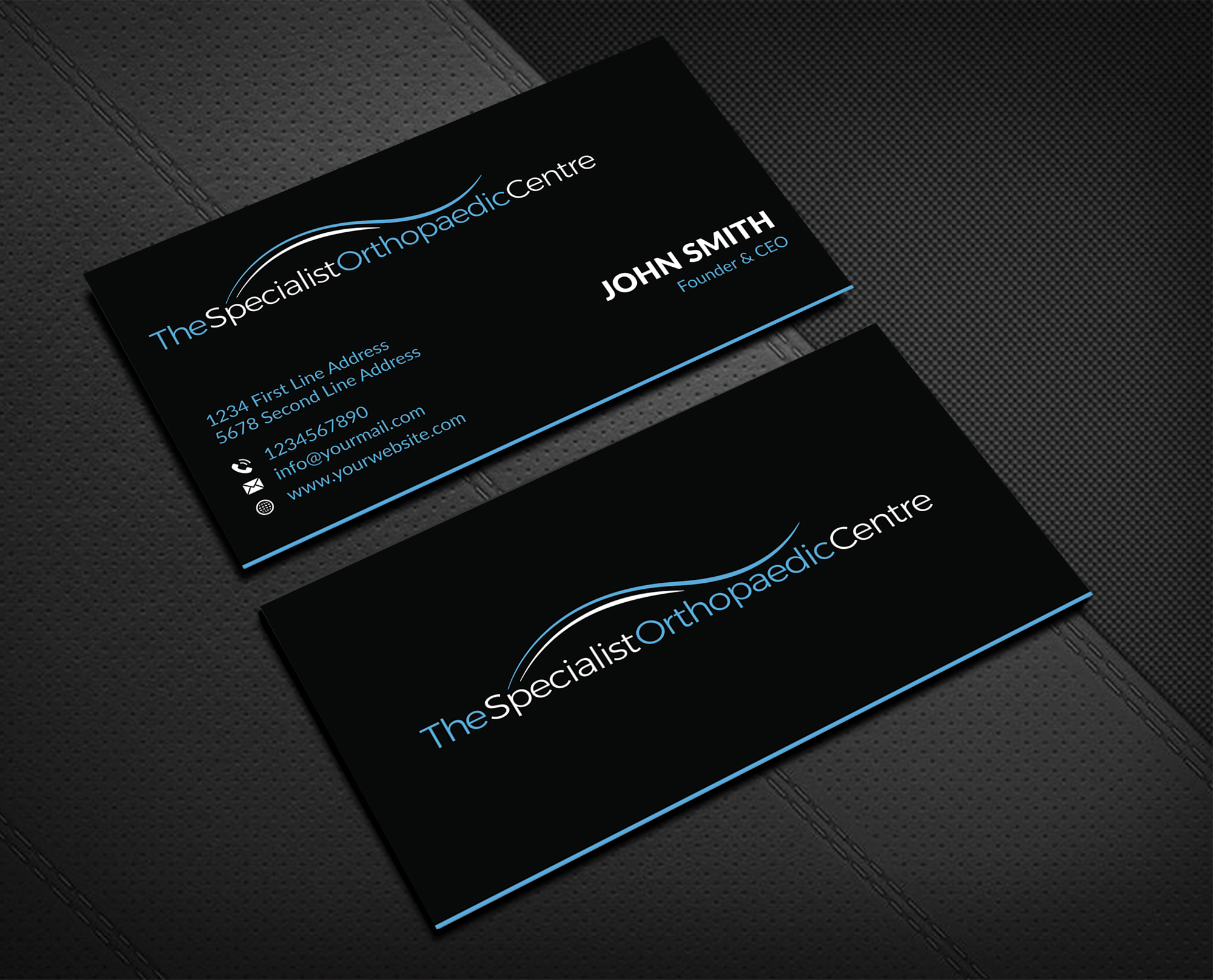 Diseño de Tarjeta de Presentación por Musa. A para The Specialist Orthopaedic Centre | Diseño #23027919